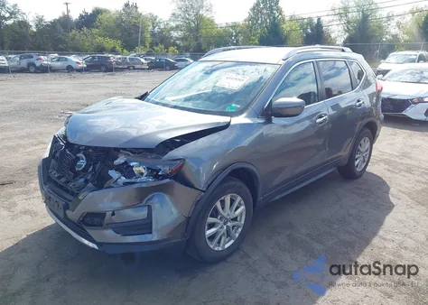 2020 Nissan Rogue Sv Intelligent Awd из США, поврежденный, VIN JN8AT2MV4LW139647